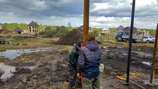 Заказать монтаж винтовых свай в Спасск-Дальний - цена под ключ с доставкой от 1849 шт