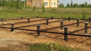 Установка и монтаж - винтовые сваи в Спасске-Дальнем для свайного фундамента дома. Цена от 2055 руб - видео закручивание